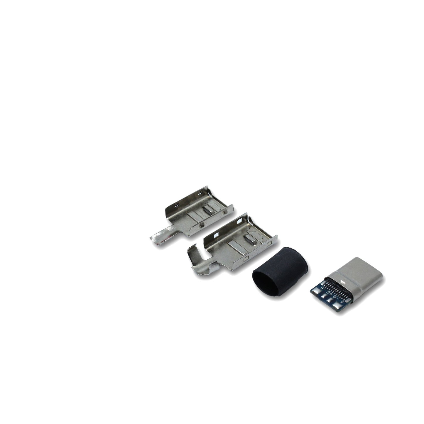 Ein recable USB C Host Set nur mit den Metallteilen