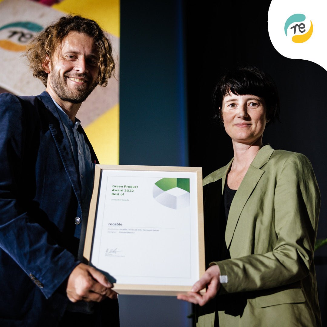 Recable recable wins the Green Product Award 2022 – recable.eu – das faire und ...