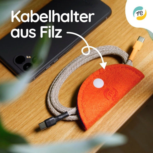 NEU: Kabelhalter aus Filz!