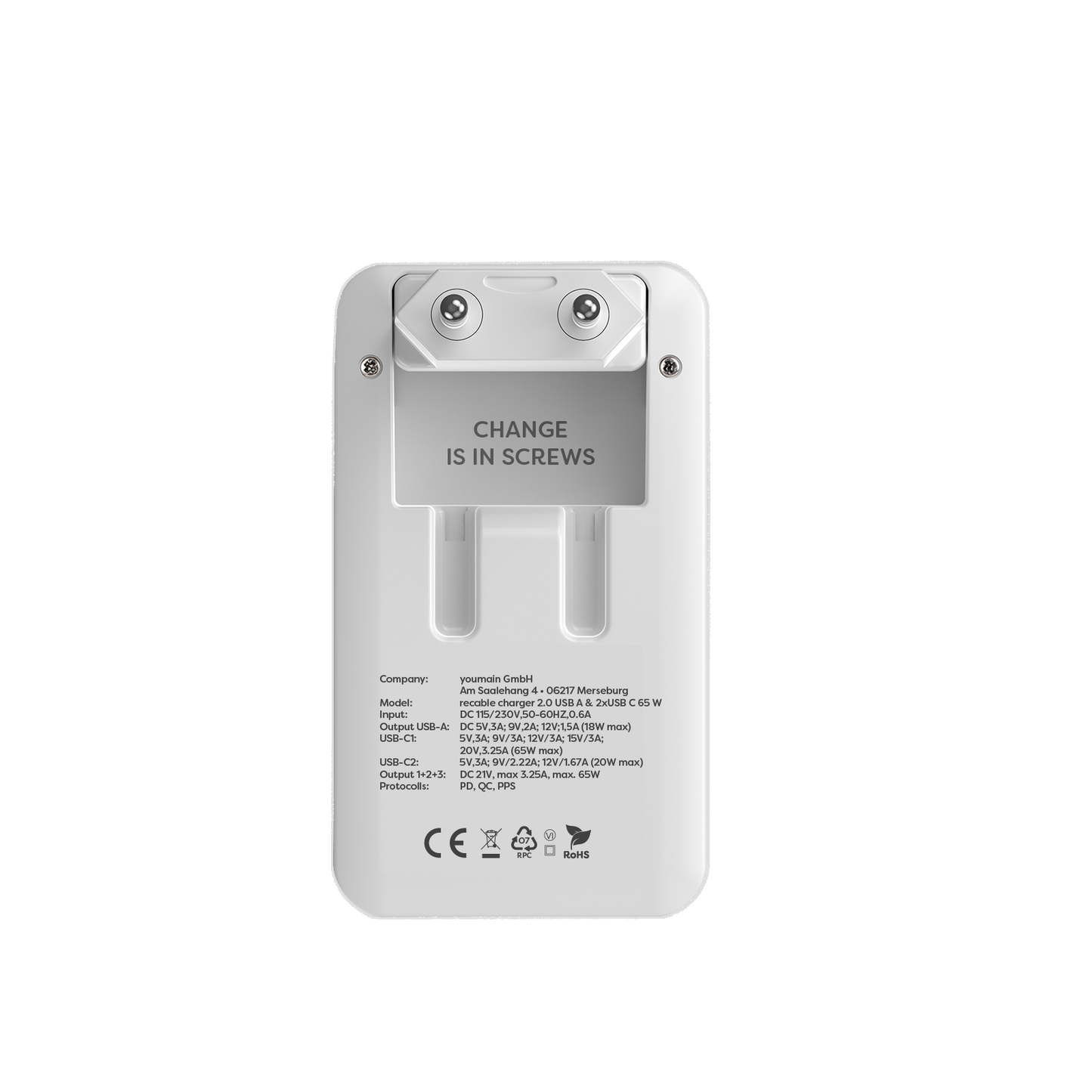 USB A USB C 30 watt charger – sustainable charging solution for modern devices 