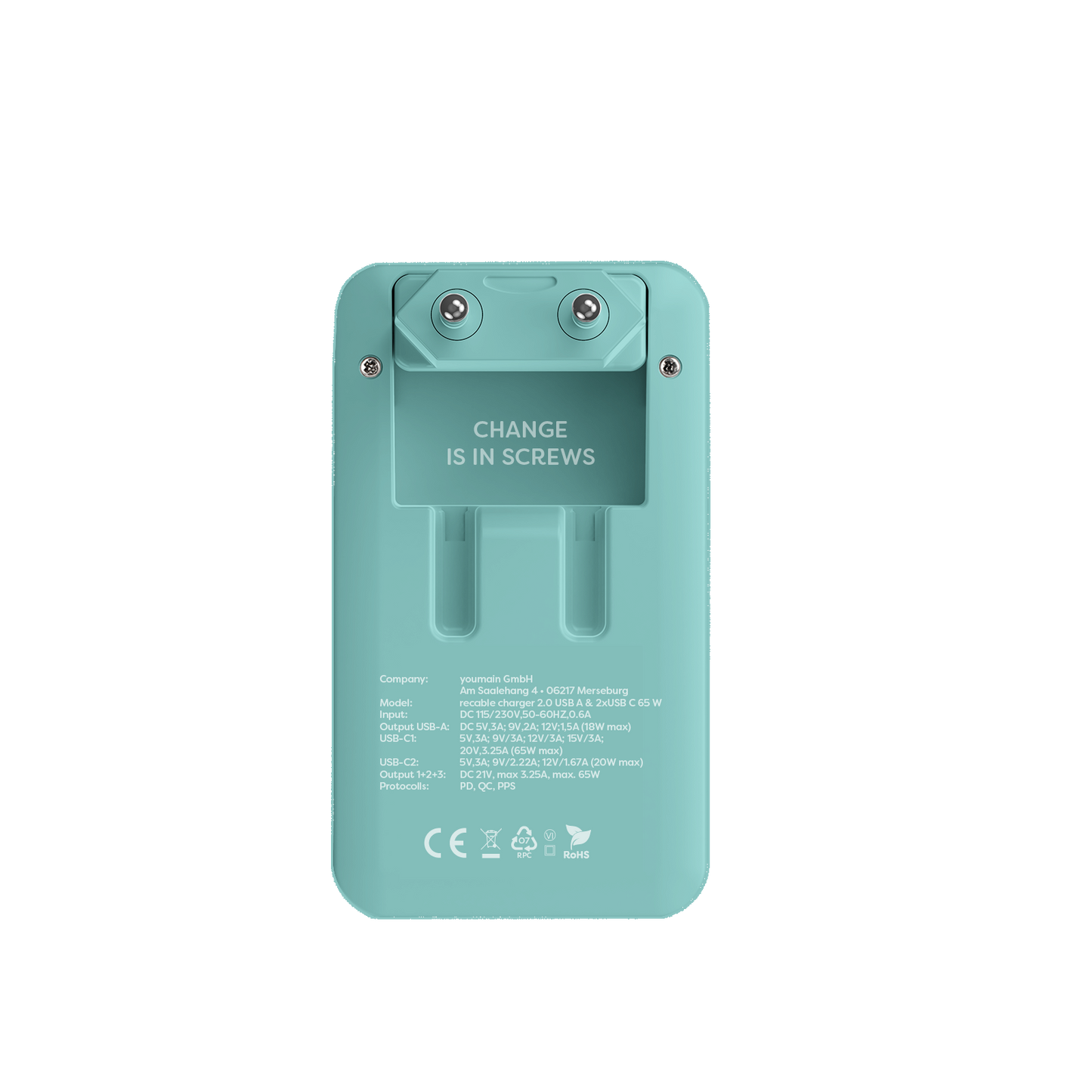 USB A USB C 30 watt charger – sustainable charging solution for modern devices 