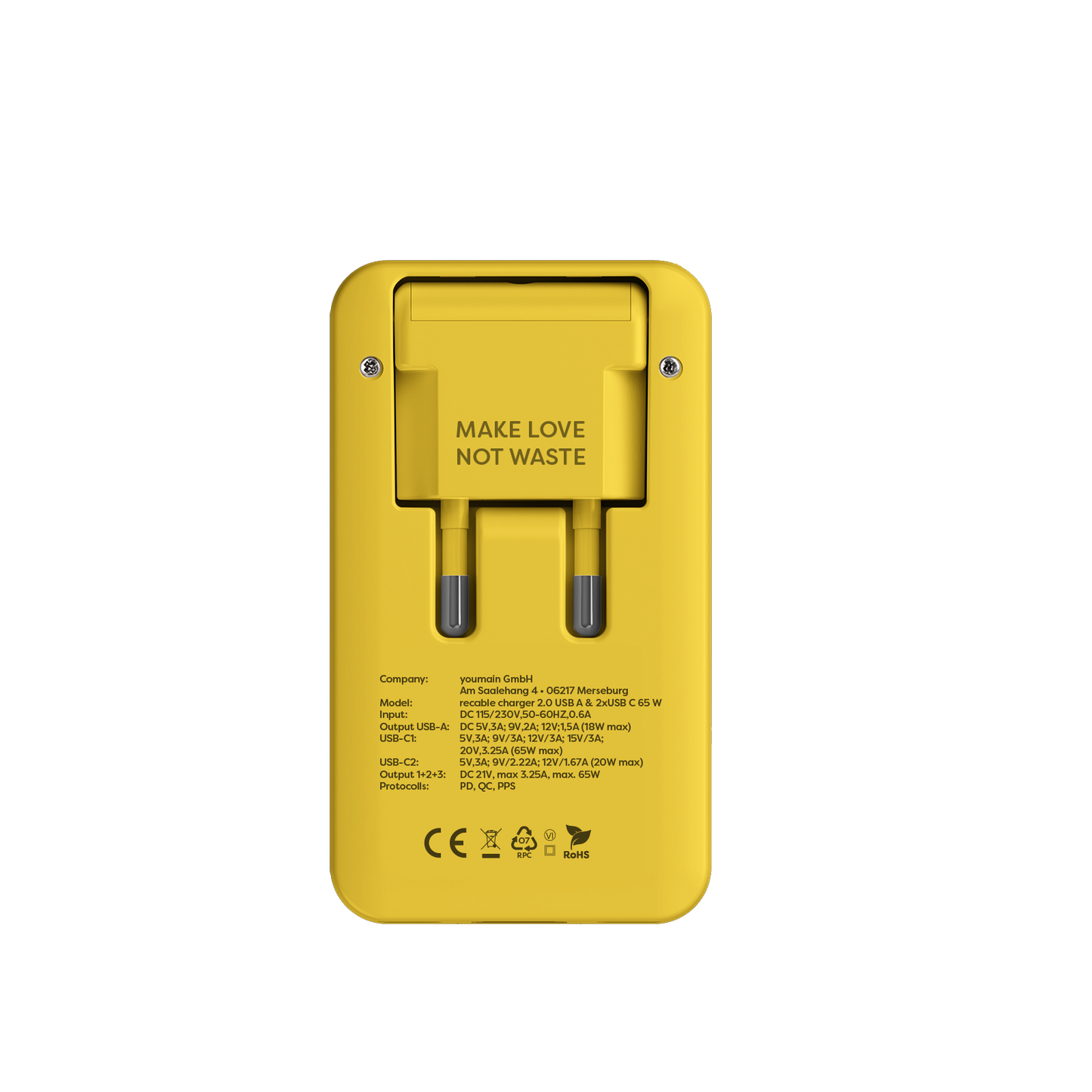 USB A USB C 30 watt charger – sustainable charging solution for modern devices 