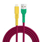 Gouldian finch USB A - USB C + Lightning (iPhone)
