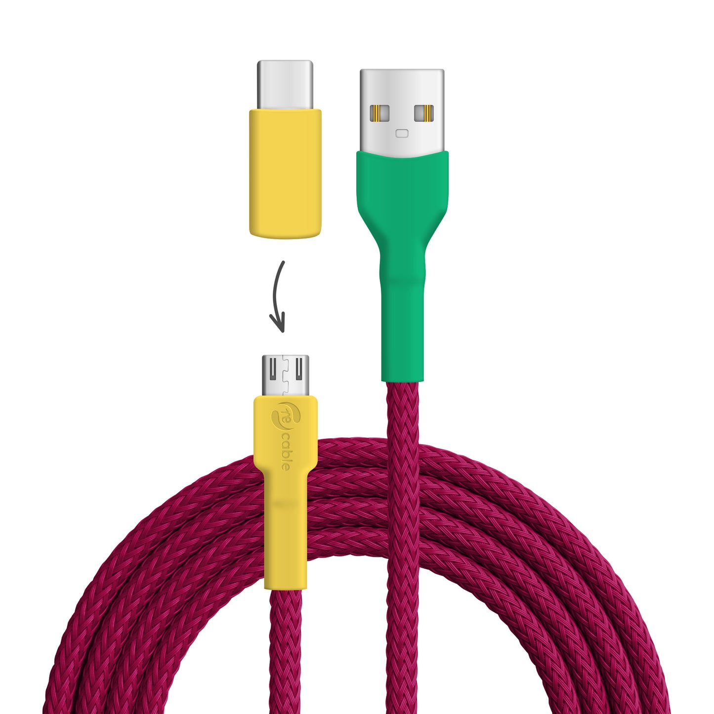 Gouldian finch USB A - Micro USB + USB C 