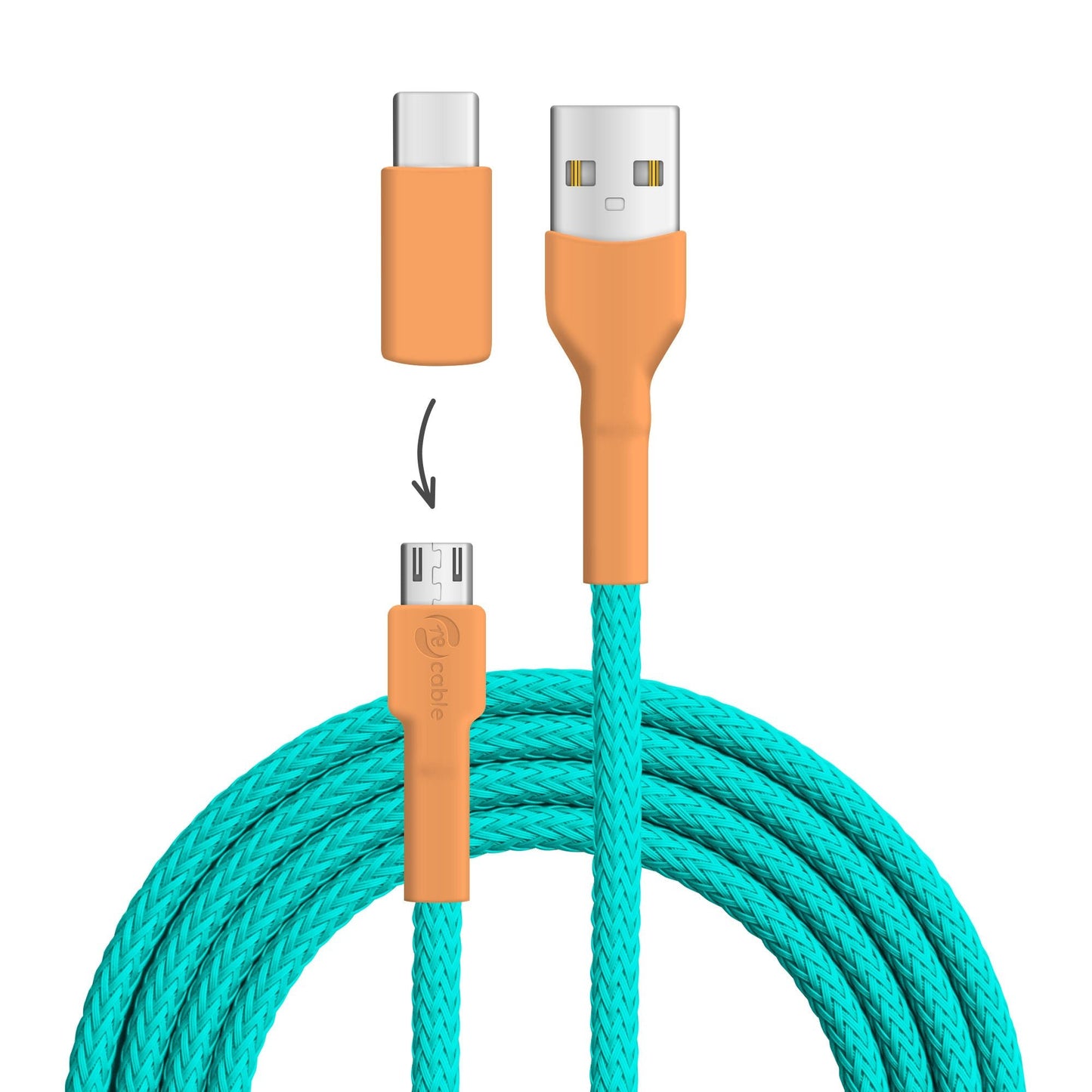 Kingfisher USB A - Micro USB + USB C