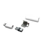 USB Kabel Reparatur-Set weiß iPhone Kompatibel