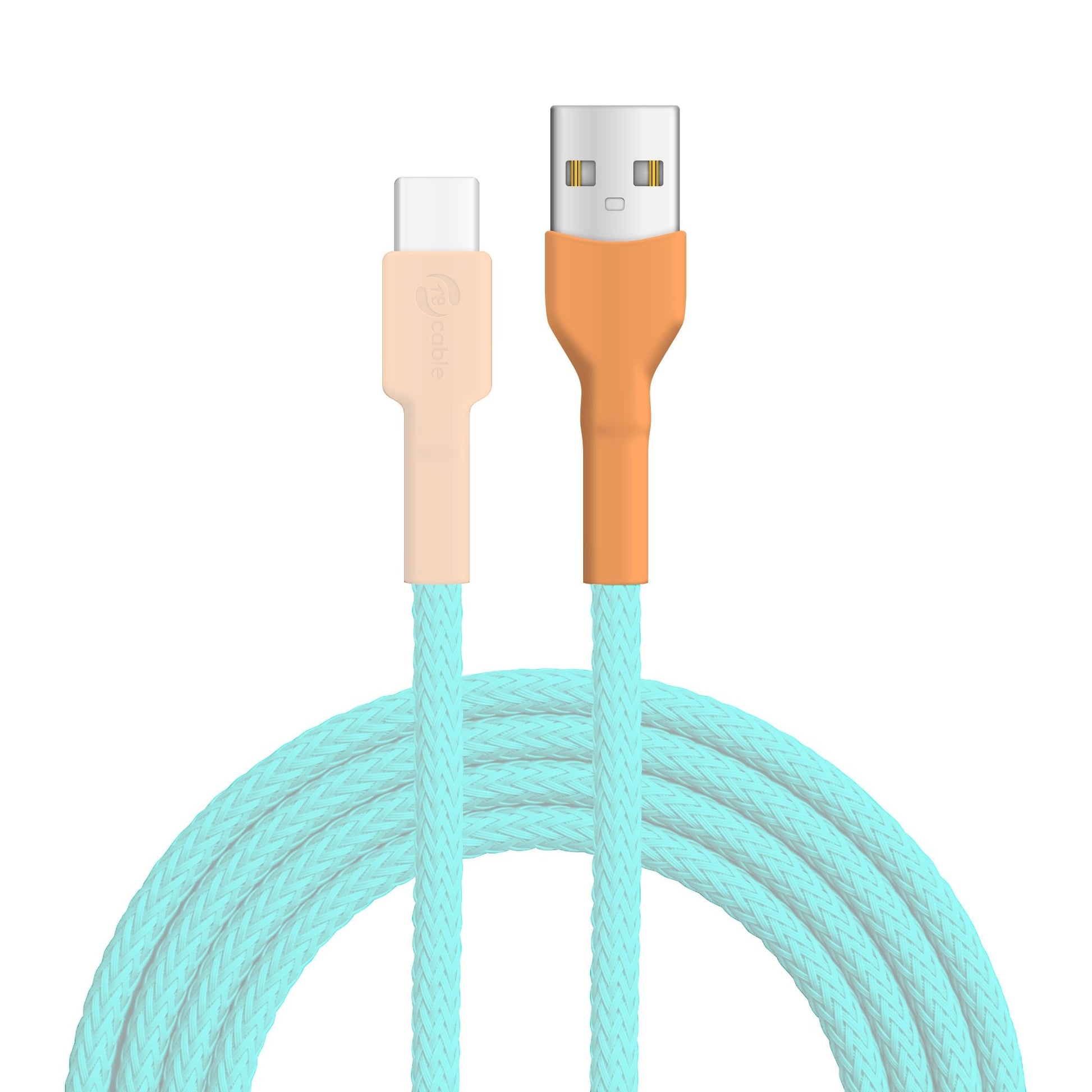 USB A Stecker zur Erkennung des Ersatzteils hervorgehoben, das Kabel und der USB C Stecker sind ausgeblendet
